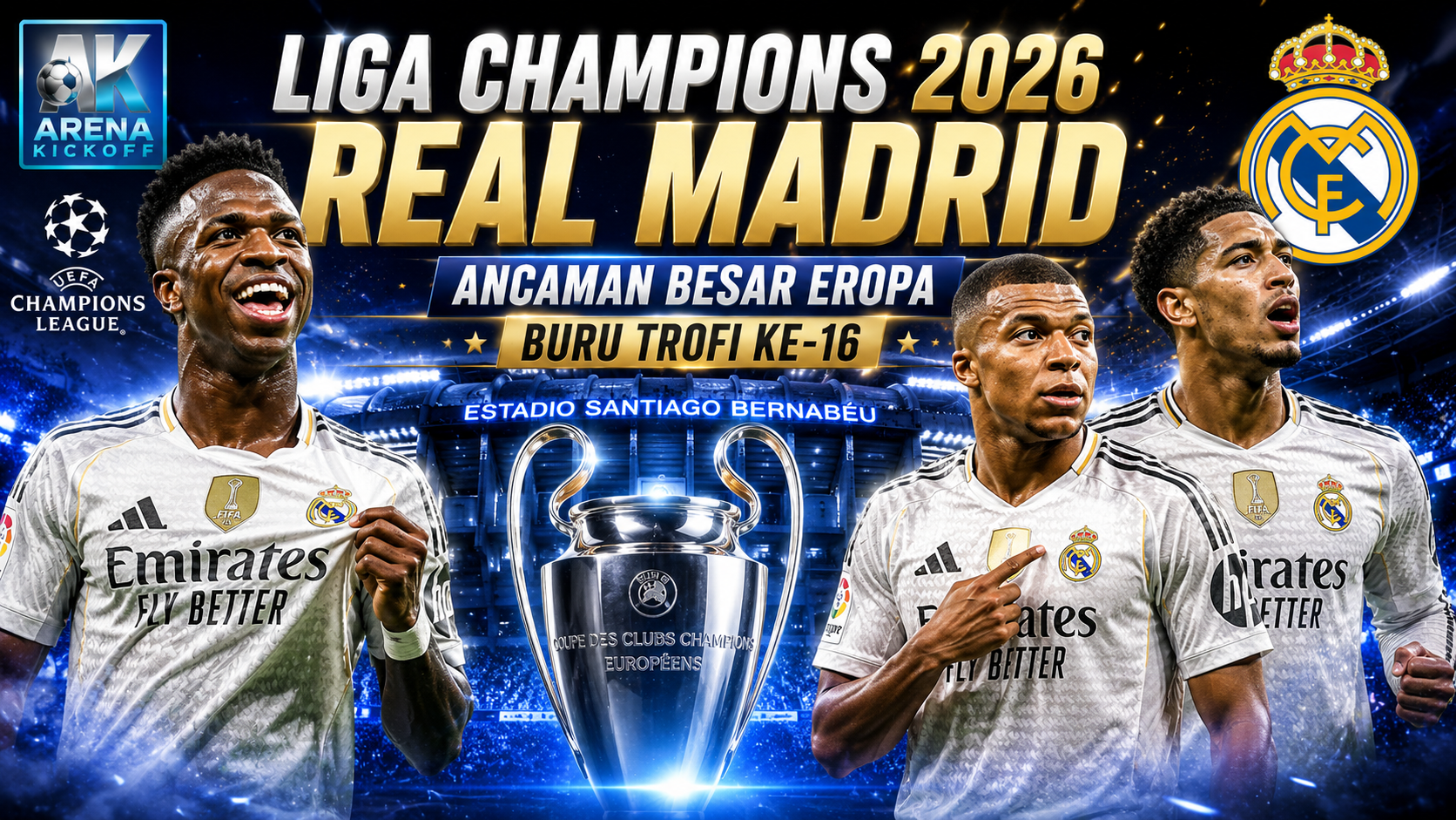 Real Madrid Liga Champions 2026