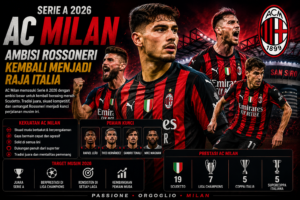 Serie A 2026 AC Milan: Ambisi Rossoneri Kembali Menjadi Raja Italia