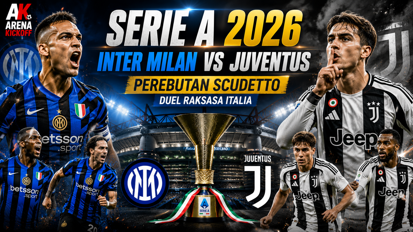 Serie A 2026 Inter Milan vs Juventus