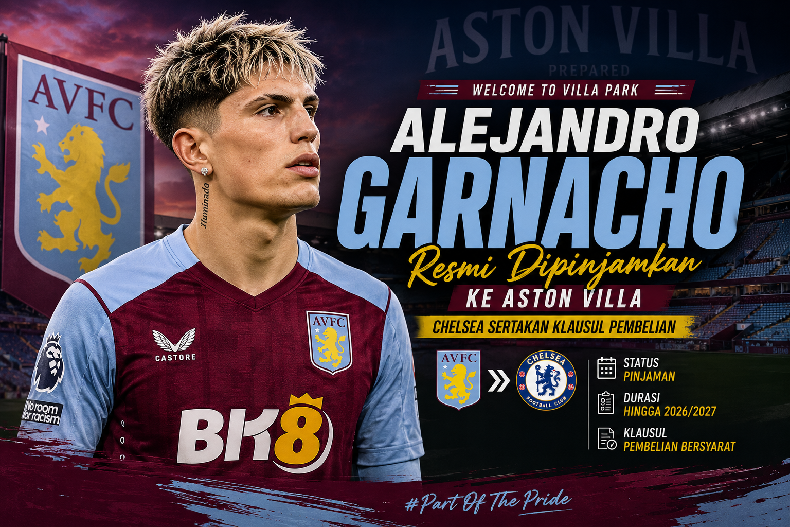 Alejandro Garnacho Aston Villa