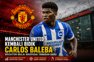 Carlos Baleba Jadi Target Manchester United, Brighton Waspadai Tawaran Baru